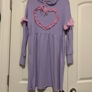 My Violet heart dress